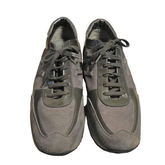 Hogan Women's Interactive H Flock Gray, Size 11 - Picture 1 of 7